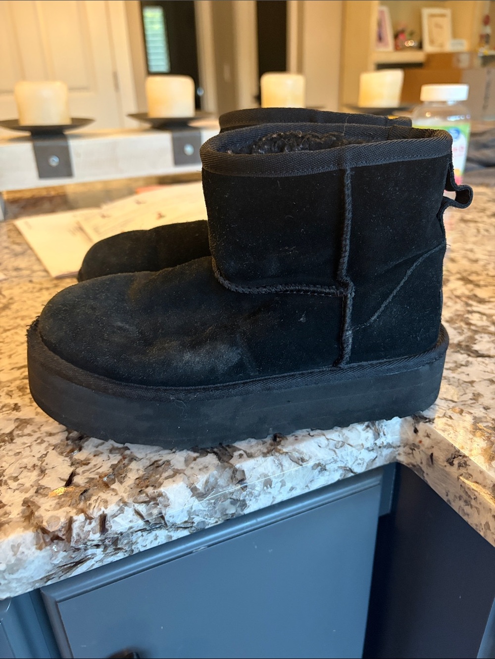 Girl’s Platform UGG Boots size 2
